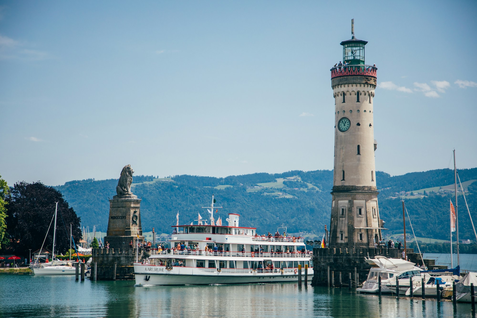 Schiff auf dem Bodensee